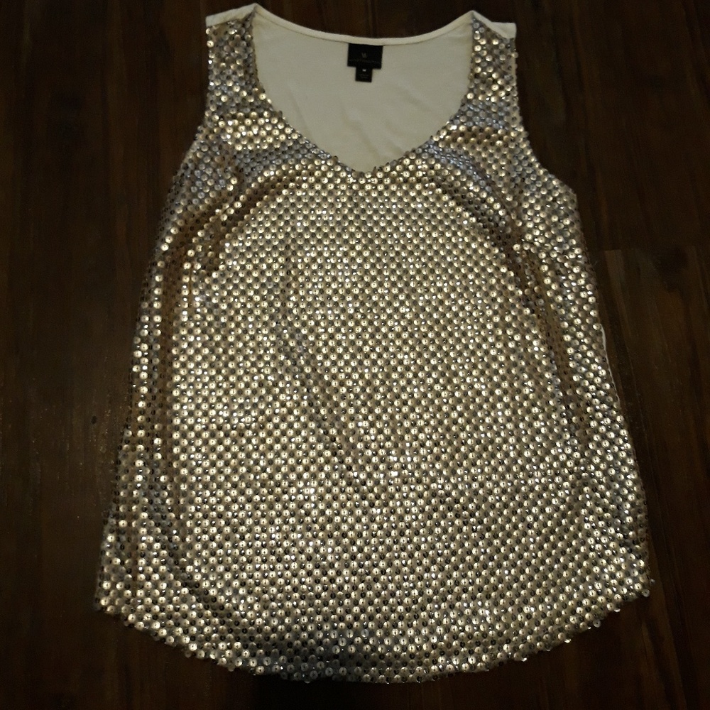 Worthington Sequin Top